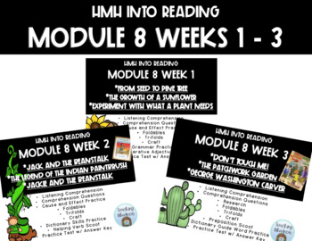 Preview of 2ND GRADE HMH INTO READING MODULE 8 WEEKS 1 - 3 BUNDLE