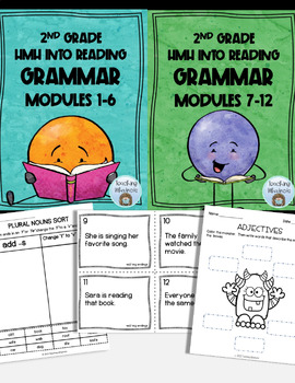 Preview of 2ND GRADE HMH INTO READING MODULES 1 - 12 GRAMMAR COMPLETE BUNDLE