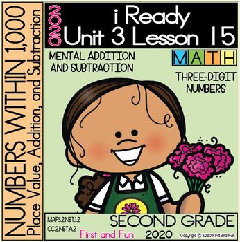 Preview of 2ND GRADE MENTAL ADDITION AND SUBTRACTION iREADY MATH UNIT 3 LESSON 15