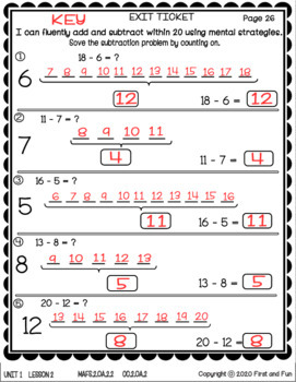 2nd grade two step word problems iready math unit 1 lesson 5 by first