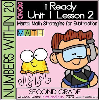 Preview of 2ND GRADE SUBTRACTION STRATEGIES  iREADY MATH UNIT 1 LESSON 2