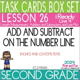 2ND GRADE TASK CARD GAMES LESSON 26 ADD AND SUBTRACT LENGT