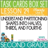 2ND GRADE TASK CARD GAMES LESSON 29 UNDERSTAND PARTITIONIN