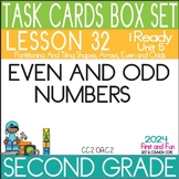 2ND GRADE TASK CARD GAMES LESSON 32 EVEN OR ODD NUMBERS iR