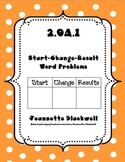 2OA1 Start Change Result Practice Pages