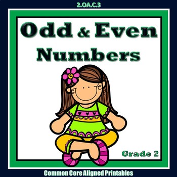 Preview of Odd and Even Numbers Worksheets - 2nd Grade