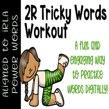 Preview of 2R Tricky Words Workout IRLA Aligned/ Distance Learning
