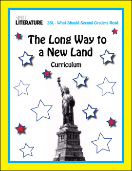 Preview of 2SL - The Long Way to a New Land Comprehensive Book Reading Unit - Novel Study