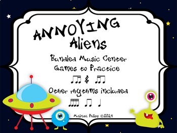 Preview of Annoying Aliens: Bundled Ti-Tika & Tika-Ti Printable PDF Game