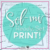 Music Worksheets for Sol and Mi {Ready Set Print!}