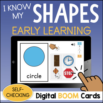 Preview of 2d SHAPES In Real Life Self-Checking BOOM CARDS Dollar Deals #dollardeal