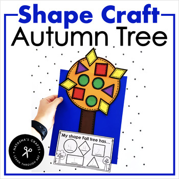Preview of 2d Shape Autumn Tree Craft