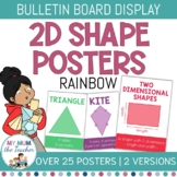 2d Shapes Posters | Maths Posters | Bulletin Board Display