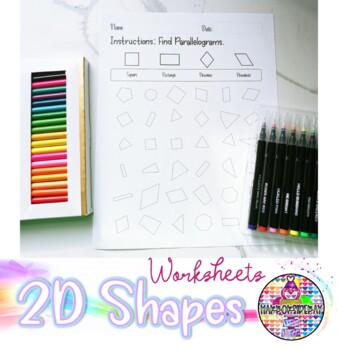Preview of 2d Shapes Printable PDF Hands On Prisms