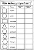 2d shape attributes worksheets by Eye Popping Fun Resources | TpT