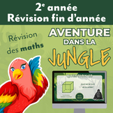 2e année - Maths - Jeu de révision fin d'année