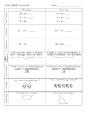 2nd Grade Math Weekly Homework Week 7