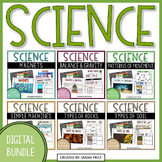 2nd & 3rd Grade Digital Science Activities | Earth & Physi