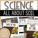 2nd & 3rd Grade Earth Science - Types of Soil Printables &