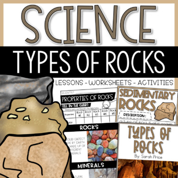 Preview of 2nd & 3rd Grade Earth Science Unit - Types of Rocks & Minerals Activities