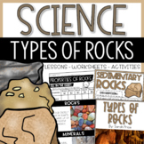 2nd & 3rd Grade Earth Science Unit - Types of Rocks & Mine