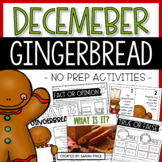 2nd & 3rd Grade Gingerbread History - December Science, Ma