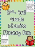 Decodable Phonics Fluency Fun- 2nd and 3rd grade