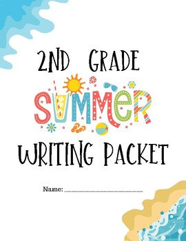 Preview of 2nd & 3rd Grade Summer Writing/ Grammar Packet