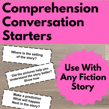 Preview of 2nd - 3rd grade Fiction Story Comprehension Questions