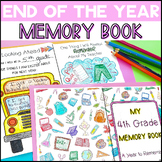 End of the Year Memory Book - 2nd-6th Grade Writing Activity