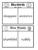 2nd-Benchmark Adv (FL) Unit 6 Vocabulary Notebook Flaps