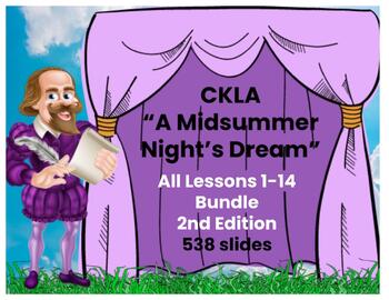 Preview of 2nd Edition Midsummer Night Unit 7 5th grade  Lessons 1-14 CKLA Amplify