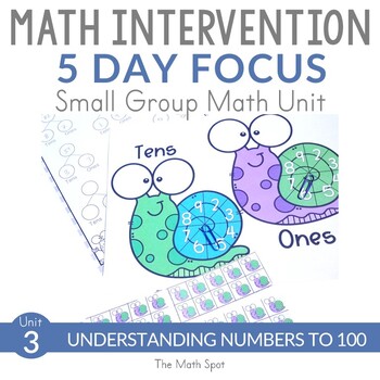 Preview of 2nd Grade 2-Digit Numbers Place Value Review | Small Group Math Intervention