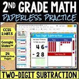 2nd Grade 2/Double Digit Subtraction With & Without Regrou