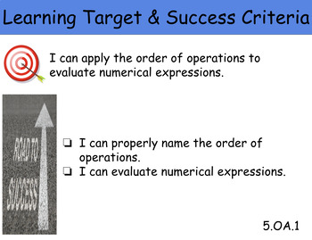 Preview of 2nd Grade - 5th Grade Reading & Math Targets and Success Criteria BUNDLE
