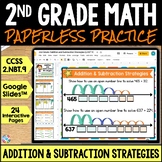 2nd Grade Addition and Subtraction Strategies Worksheets f