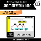 2nd Grade Addition within 1000 - Print & Digital Math Centers