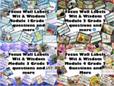 2nd Grade All Modules for Wit & Wisdom Focus Wall Materials