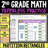 Partition Rectangles Rows & Columns Array Activity Workshe