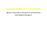 2nd Grade Art Curriculum Map (16 maps)