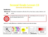 2nd Grade Art Curriculum Map Editable Publisher File (16 maps)