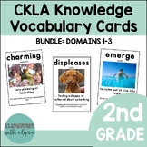 2nd Grade BUNDLE (DOMAINS 1-3) CKLA/Amplify Vocabulary Cards