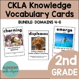 2nd Grade BUNDLE (DOMAINS 4-6) CKLA/Amplify Vocabulary Cards