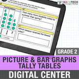2nd Grade Digital Math Activities Bar Graphs, Picture Grap