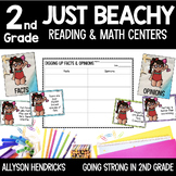 2nd Grade Beach Reading & Math Centers
