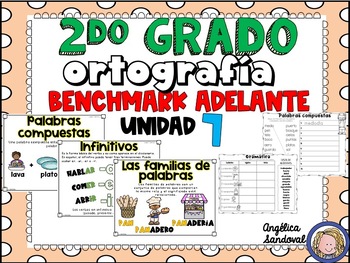 Benchmark Adelante Scope and Sequence for 2nd Grade by Angelica Sandoval