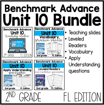 Preview of 2nd Grade Benchmark Advance Unit 10 Bundle- FL Edition