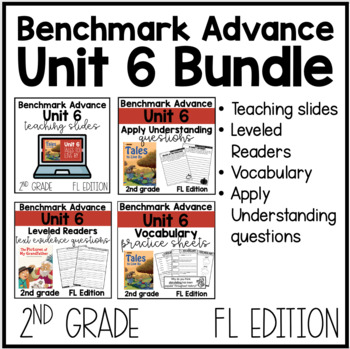 Preview of 2nd Grade Benchmark Advance Unit 6 Bundle- FL Edition