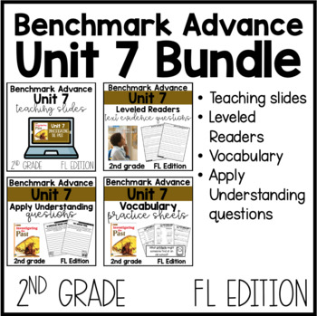 Preview of 2nd Grade Benchmark Advance Unit 7 Bundle- FL Edition