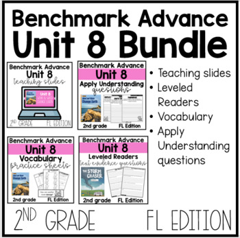 Preview of 2nd Grade Benchmark Advance Unit 8 Bundle- FL Edition
